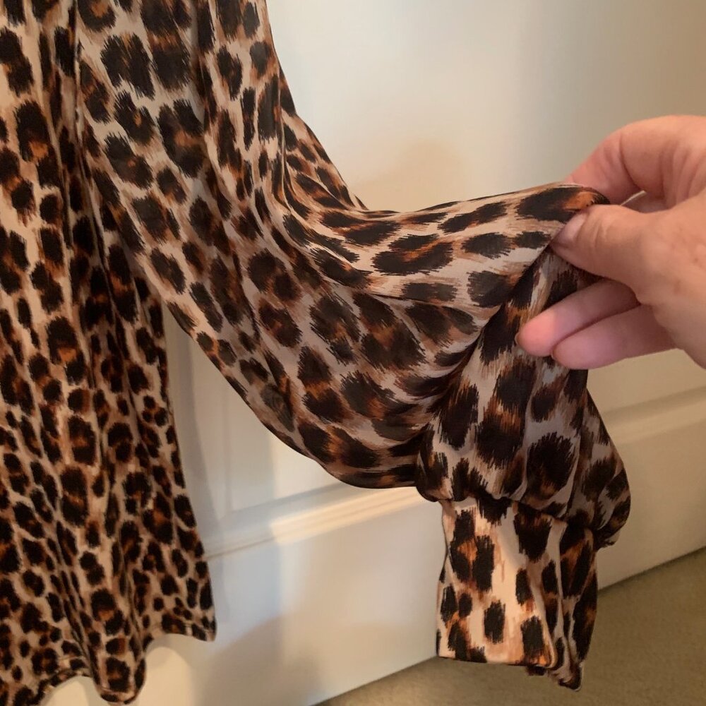 Perseption Concept Leopard Print Top - image 8